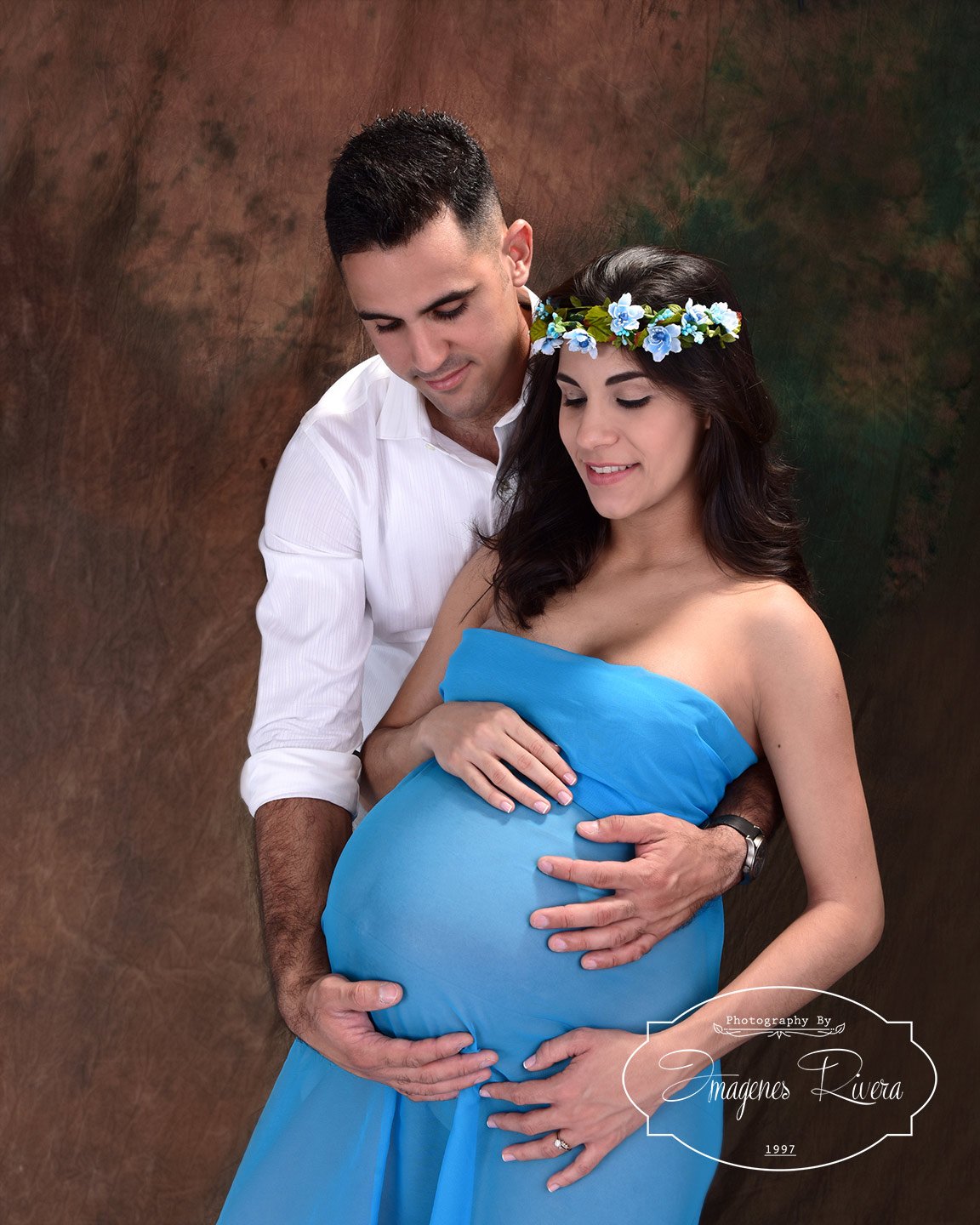 ♥ Katherine Maternity pictures in studio | Imagenes Rivera Maternity photographer ♥