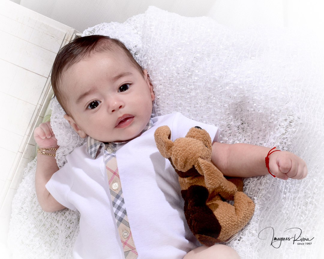 ♥ Baby boy milestone photos | Children photographer Imagenes Rivera ♥