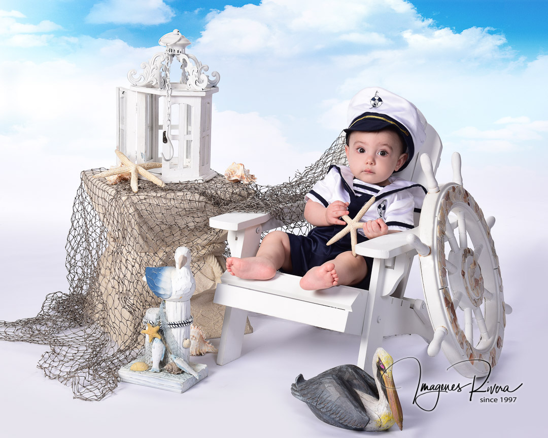 ♥ Cute baby milestone photos | Baby photographer Imagenes Rivera ♥