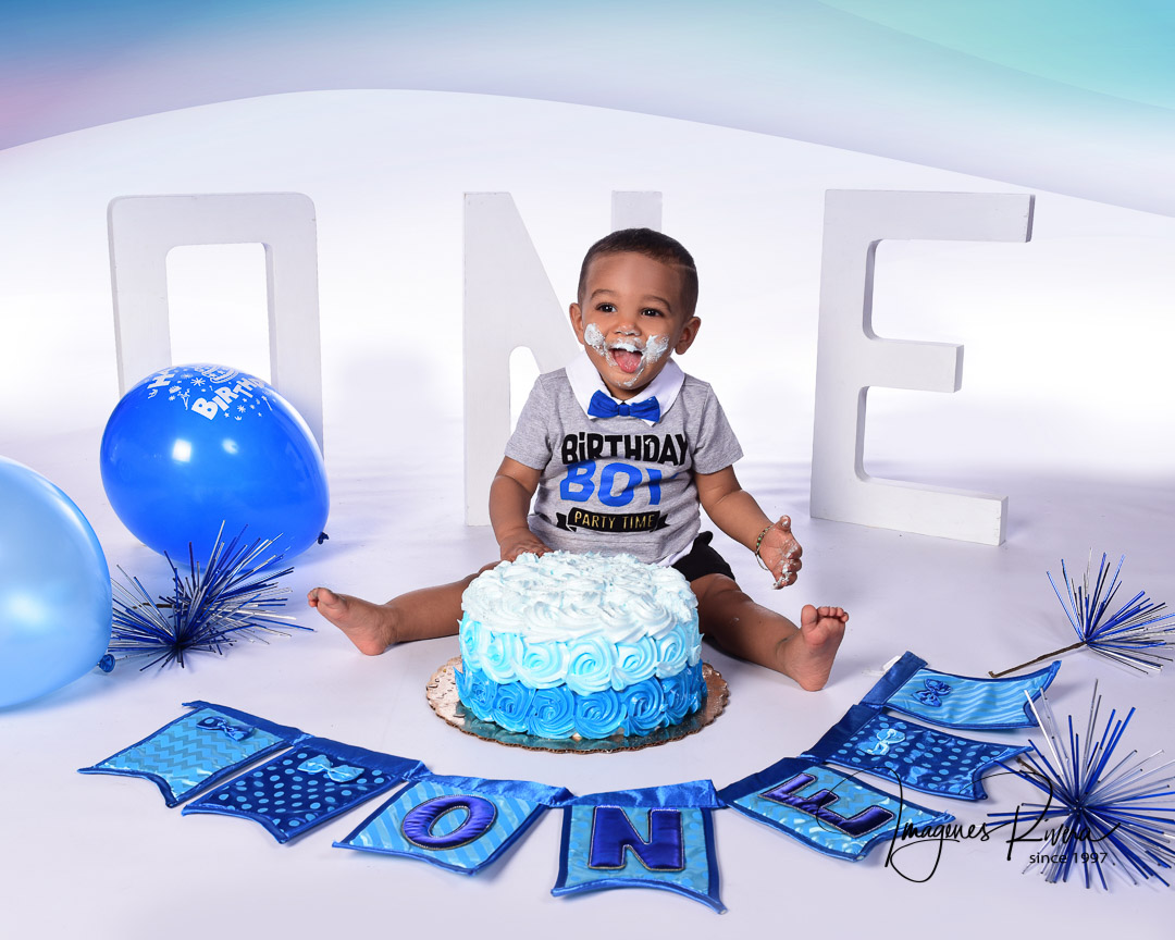 ♥ First Birthday Headshot | Toddler photographer Imagenes Rivera Miami ♥