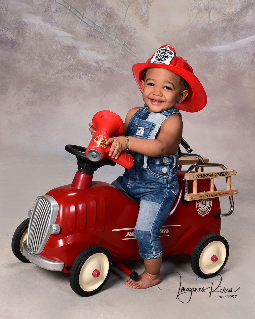 ♥ First Birthday Headshot | Toddler photographer Imagenes Rivera Miami ♥