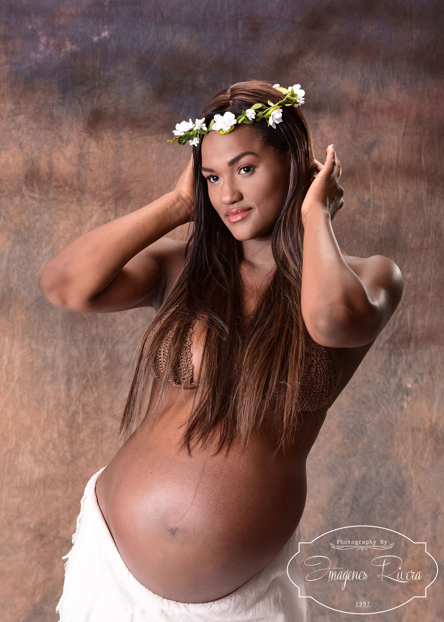 ♥ Maternity session in a Miami studio|Imagenes Rivera ♥