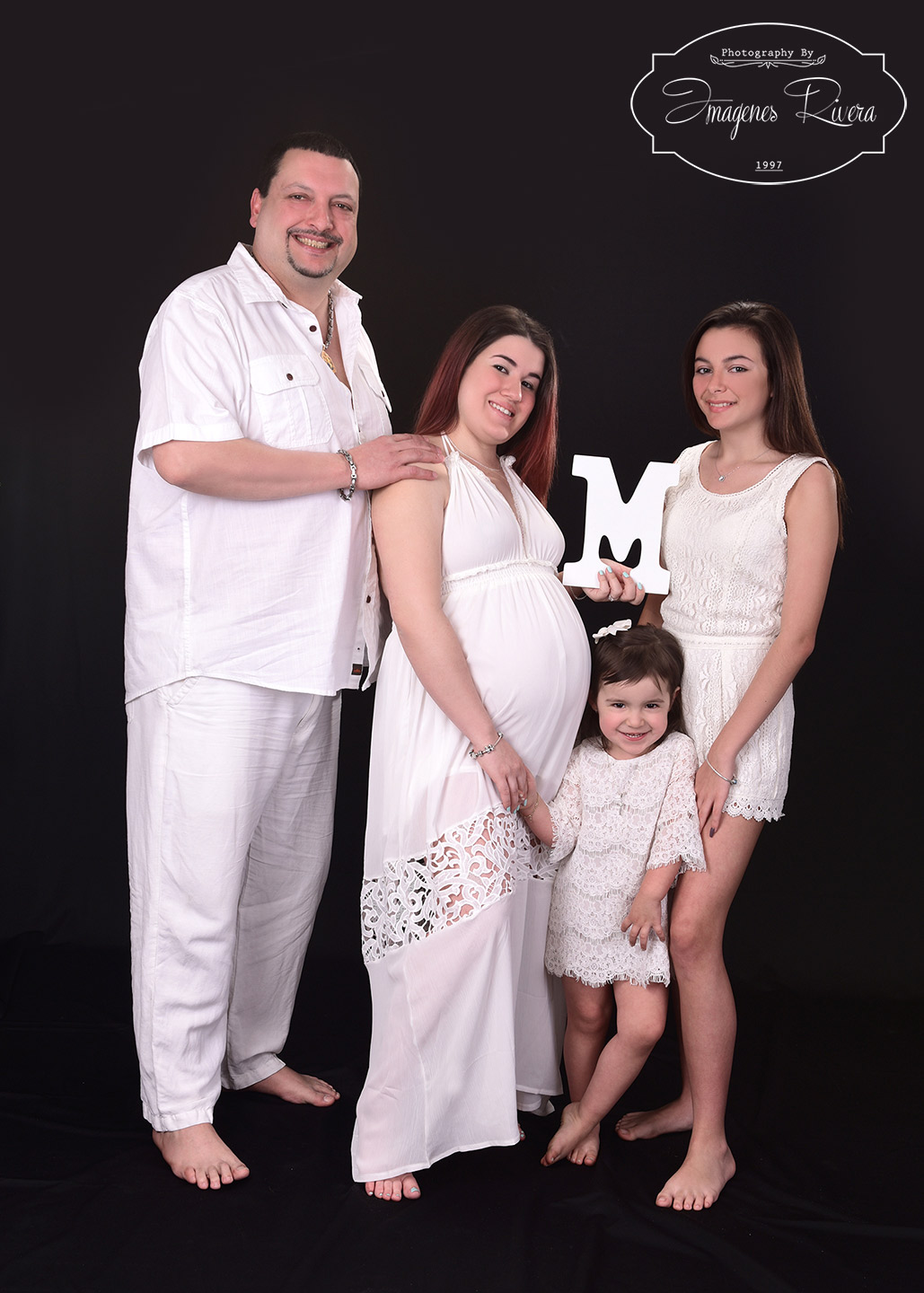 ♥ Maternity and family pictures in a Miami studio | Imagenes Rivera Maternity photographer ♥