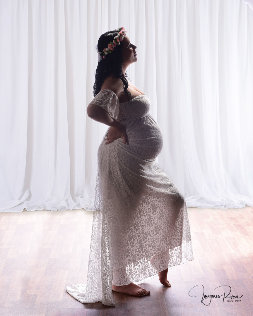 ♥ Pregnancy headshot | Maternity photographer Imagenes Rivera ♥
