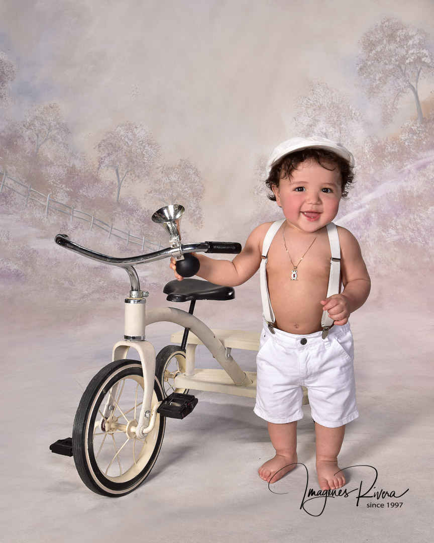 ♥ First year baby boy portrait | Toddler photographer Imagenes Rivera Miami ♥